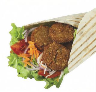 Piadina falafel