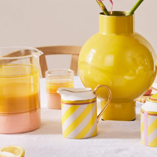 Chique Stripes galben cremiera