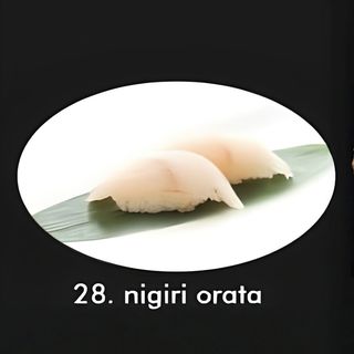 Nigiri di orata