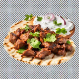 Kebab Sólo Carne Y Salsa