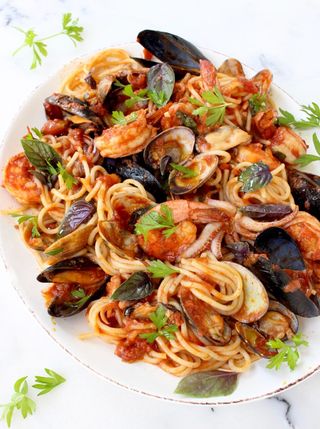 Tagliatelle Frutti Di Mare