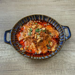 Pancetta stufata in salsa di soia piccante