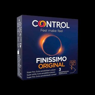 REF.103/PRESERVATIVOS Control Finissimo 3 pcs