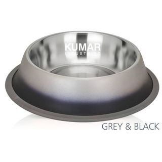 Mr. PET Fashion Činija Shades, matirana, Sivo/crna