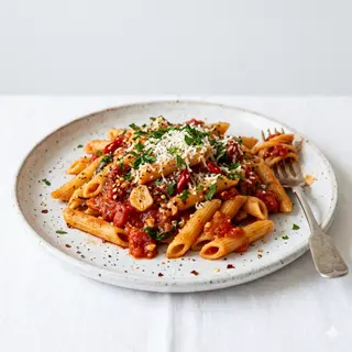 Spaghetti All arrabbiata