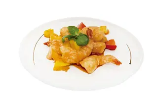 252. Gamberi in salsa agrodolce