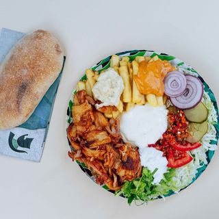 Farfurie Gyros Vitel purcel Berbecut