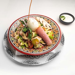 Salade Parisienne au jambon