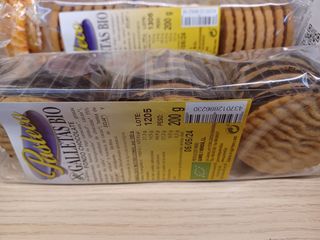 Galletas Bio Pasteco sin gluten