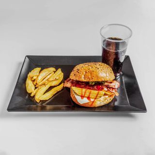 Menu Chips Burger