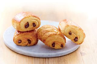 Миникруассан с шоколадом 