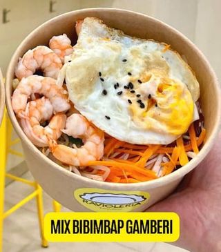 MIX Bibimbap gamberi