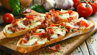 Garlic bread mix