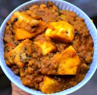 Beans porridge and Yam