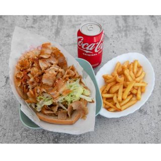 Menú Kebab Pan De Pita