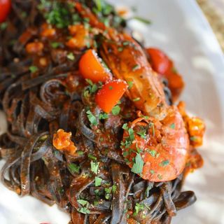 Tagliolini Con Gambón