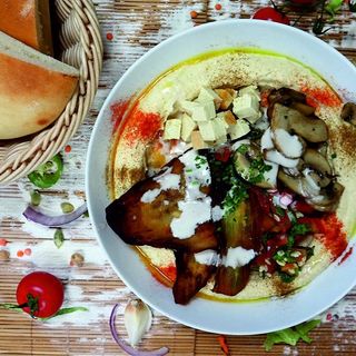 Meniu sabih tofu