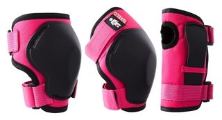 Набір дит. захисту для скейтбордів та самокатів Oxelo 100, Чорний, XS