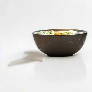 Zuppa di tagliatelle tradizionali cinesi