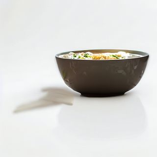 Zuppa di tagliatelle tradizionali cinesi