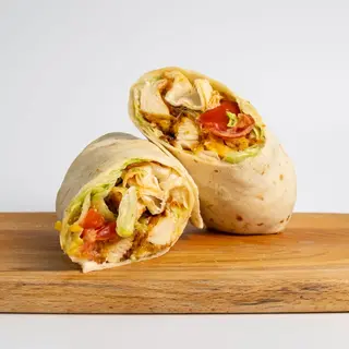 Tortilja s pohanom piletinom i sirom
