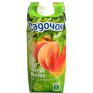 Сік  персик-яблуко (500мл)