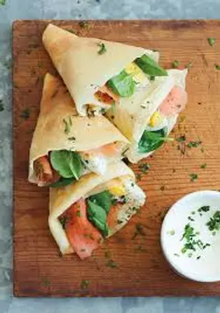 Crêpe saumon