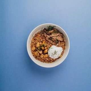 Гречневая каша с мраморной говядиной