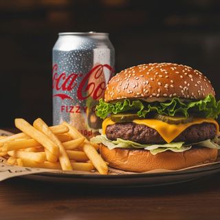 Hamburger menù
