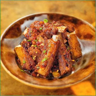 187.spuntatura di maiale al cumino e aglio 蒜香孜然排骨