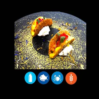 48 TACO DE CANGREJO （2U)蟹肉沙拉炸饺