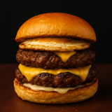 Triple Chesse Burger 