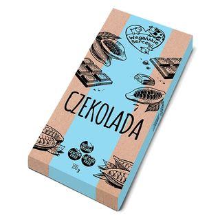 Czekolada masa kakaowa 35% 100 g Wegańskie serce