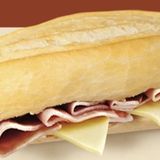 Bocadillo De Jamón Y Queso Pitufo