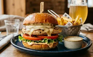 Hamburguesa De Pollo