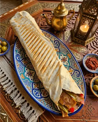 PITA KRAFT CHICKEN SHAWARMA SMALL ROLL