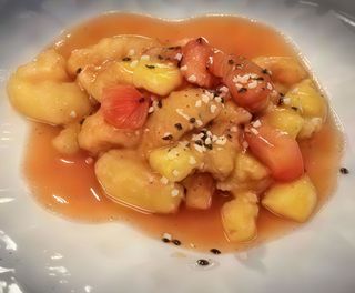 185. Gamberi in agrodolce