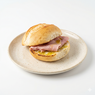 Pitufo jamón cocido