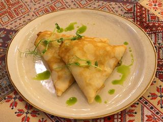 Блинчики с мясом