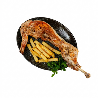 1/2 Conejo A La Brasa