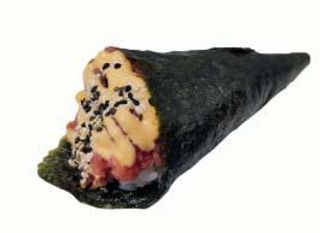 76. Spicy tuna temaki