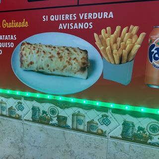 Menu Rollo gratinado 