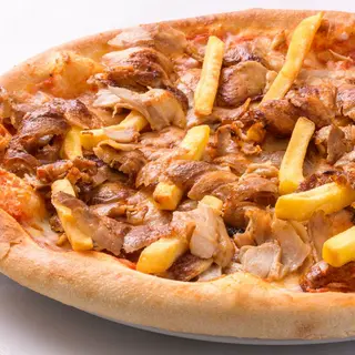Pizza kebab menù