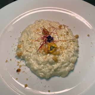 Risotto pere gorgonzola e noci