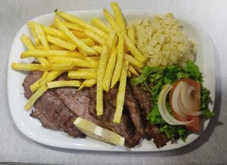 Maminha grelhada com todos