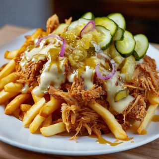 Frytasy z mięsiwem (opcja wege)