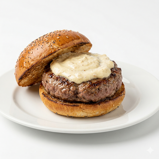 Hamburguesa Casera Sola Con Alioli