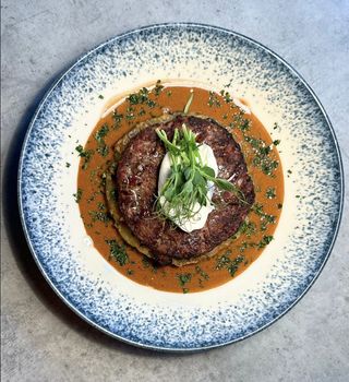 Рубленный стейк из конины