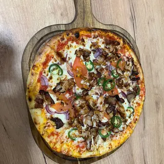 Pizza kebab 30 cm
