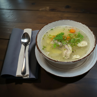 Бульйон курячий  з локшиною (300г)